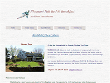 Tablet Screenshot of pheasanthill.com